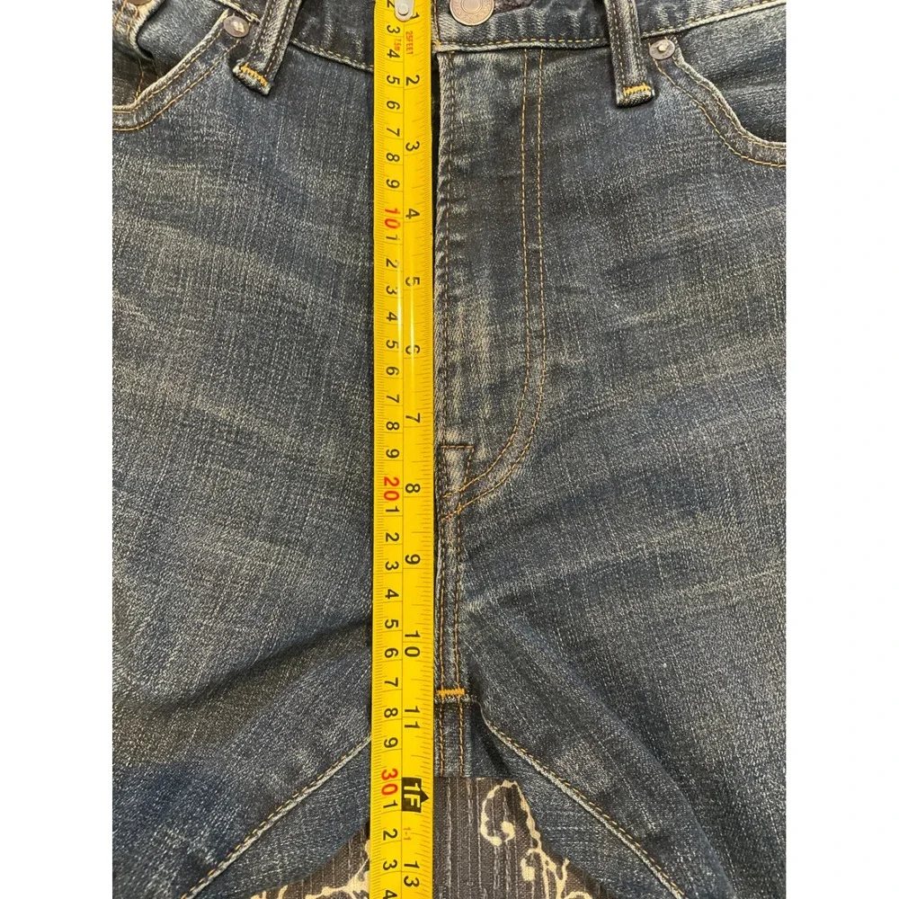 Gap Athletic‎ Taper Mens Jeans 32x30 Dark Tinted Stretch Denim Indigo Faded